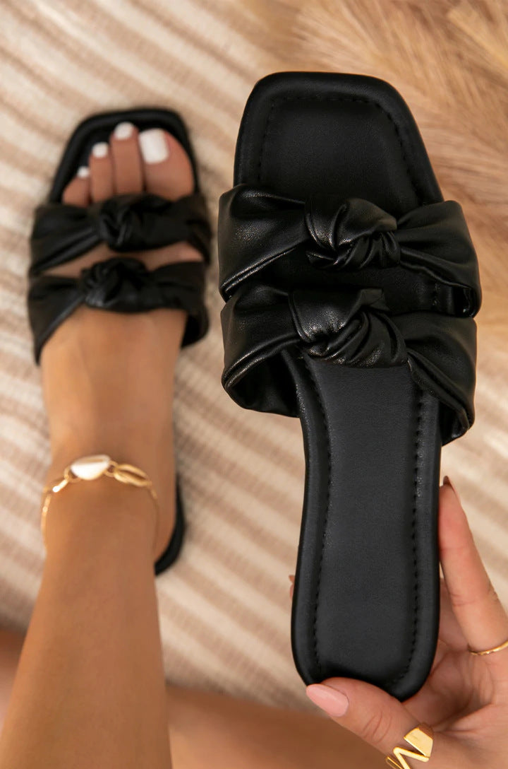 Sultry Plus Size Hollow Sandals: Beach Wear for Women