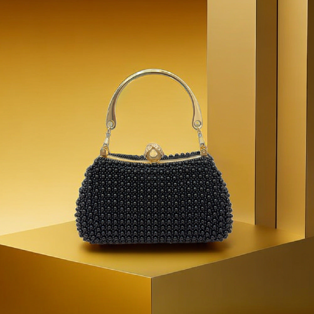 Exquisite Pearl Evening Bag: Perfect for Weddings & Birthdays