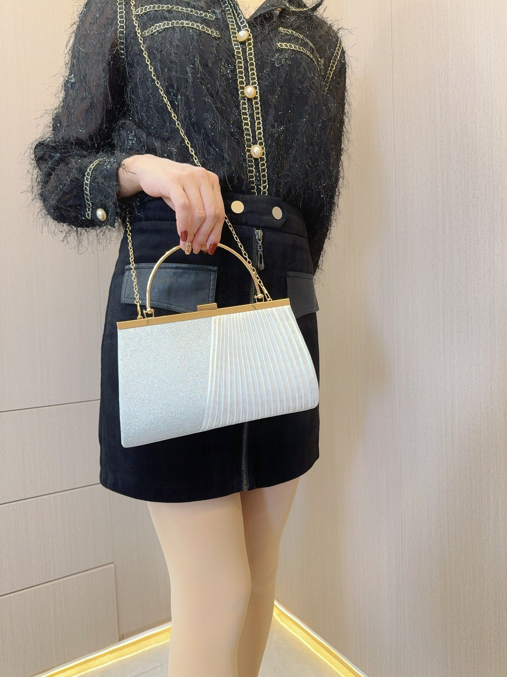 Dazzling Banquet Clutch: Perfect for Party Dinners & Events Bag