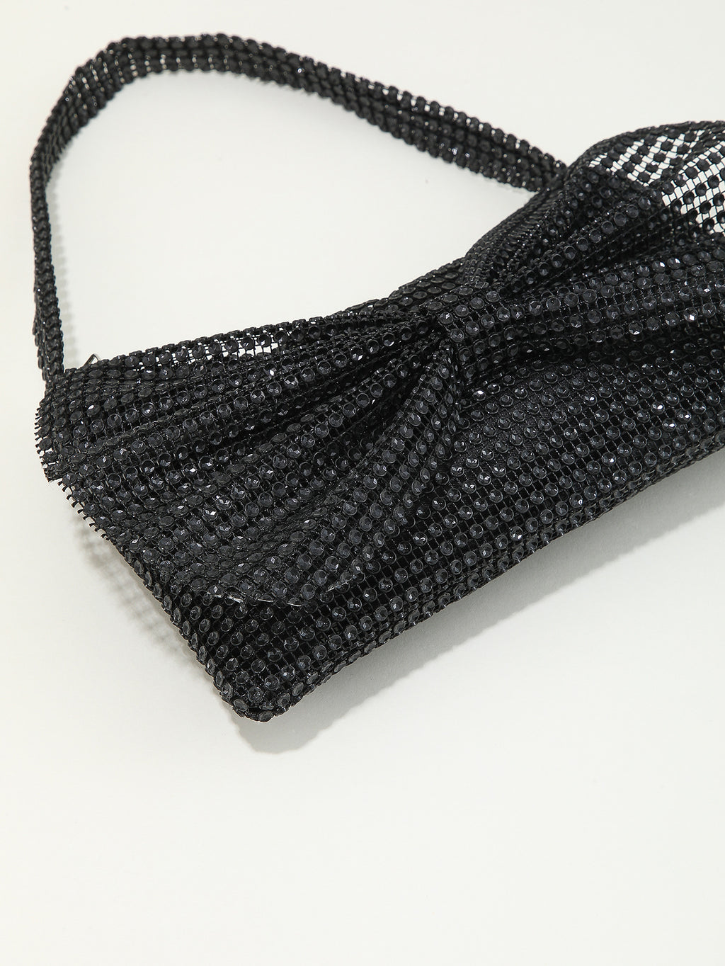 Glittering Diamond Accent Mini Evening Bag