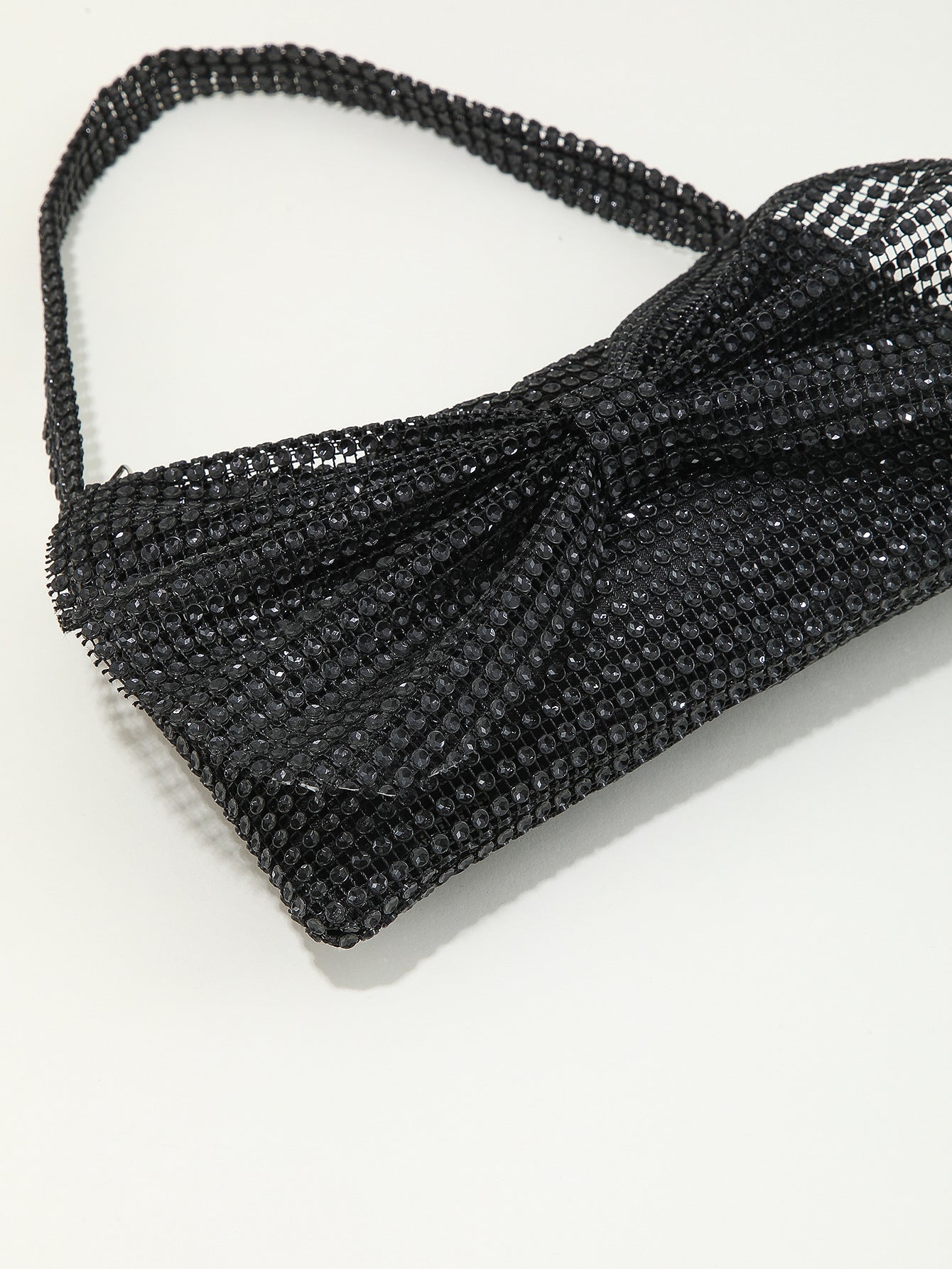 Glittering Diamond Accent Mini Evening Bag